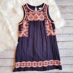 Tea n Cup Embroidered Summer Tunic